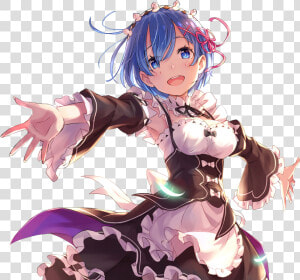  rem  rezero   Transparent Rem Re Zero  HD Png Download