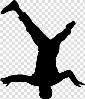 Free Download Silhouette   Breakdance Silhouette Png  Transparent Png