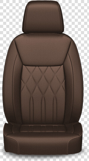 Premium Quilted Nappa Leather faced With Perforated   Car Seat  HD Png Download