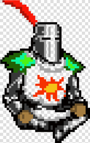 Dark Souls Solaire Pixel Art  HD Png Download