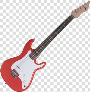 Red Electric Guitar Png Image   7 8 Scale Electric Guitar  Transparent Png