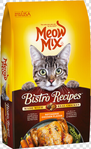 Meow Mix Bistro Recipes  HD Png Download