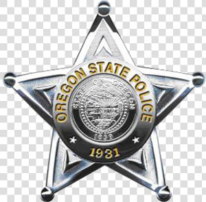 State Police Badge   Oregon State Police Logo  HD Png Download