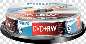 Philips Dvd Rw   Blank Dvd Discs  HD Png Download