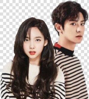  nayeon  chanyeol  chanyeon  exo  twice  exotwice  tw   Oh Boy Nayeon Photoshoot  HD Png Download