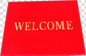 Coil Mat Inlay “welcome”   Paper  HD Png Download