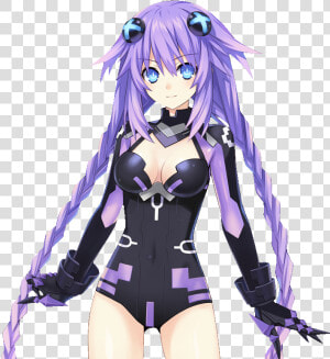 Neptune3   Hyperdimension Neptunia Re Birth1 Purple Heart  HD Png Download