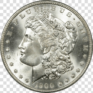 Transparent Silver Dollar Png   1889 Morgan Silver Dollar  Png Download