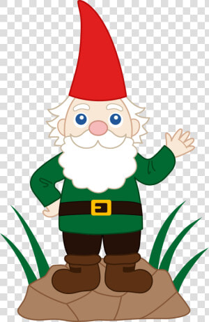 Garden Gnome Drawing Clip Art   Garden Gnome Clip Art  HD Png Download