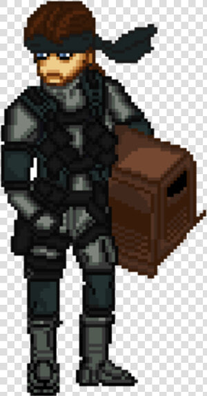 Metal Gear Solid Metal Gear   Solid Snake Pixel Png  Transparent Png