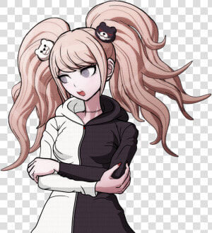 Junko In A Monokuma Themed Hoodie For Anon hope You   Junko Enoshima Sprites  HD Png Download