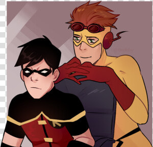 “kf Watches Robin Hack   Idk  also I Just Noticed This   Young Justice Robin  HD Png Download