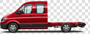 Vw Crafter Chassis Cab Clipart   Png Download   Vw Crafter Double Cab  Transparent Png