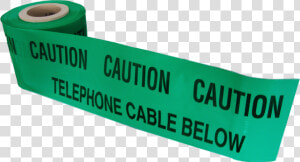 Caution Telephone Cable Below Tape 365m X 150mm  HD Png Download