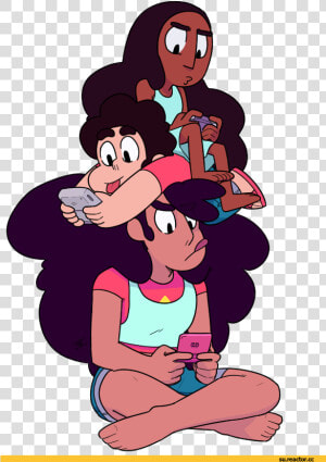 Steven Universe Steven And Connie Fan Art  HD Png Download