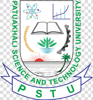 Patuakhali Science And Technology University Logo  HD Png Download