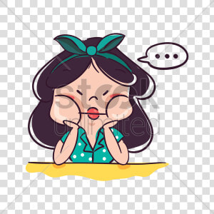 Expression Clipart Bored   Bored Expression Cartoon  HD Png Download