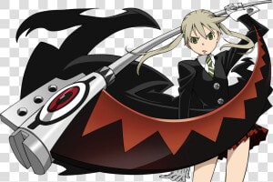 Soul Eater   Png Download   Maka And Soul Scythe  Transparent Png