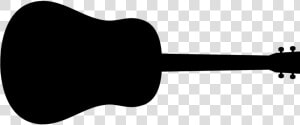 Acoustic Guitar Music Electric Guitar Guitarist   Acoustic Guitar Silhouette Png  Transparent Png