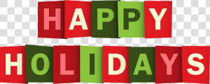 Happy Holidays Png Clipart   Happy Holidays Text Png  Transparent Png