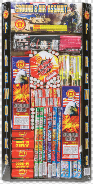 Keystone Fireworks Ground And Air Assault Assortment   Educational Toy  HD Png Download