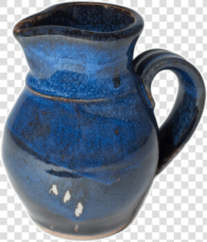 Small Handmade Blue And   Handmade Pottery  HD Png Download