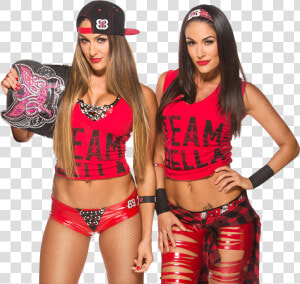 The Bella Twins Wallpaper   Wwe Nikki Bella And Brie Bella  HD Png Download