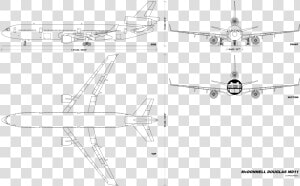 Md 11 Blueprint   Md 11 Specs  HD Png Download