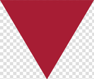 Transparent Upside Down Triangle Png   Red Triangle Pointing Down  Png Download