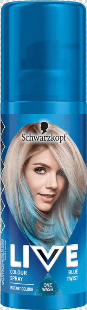 Live Colour Hair Dye From Schwarzkopf   Schwarzkopf Live Colour Spray  HD Png Download