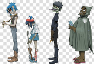 Thumb Image   Jamie Hewlett 2d Gorillaz  HD Png Download