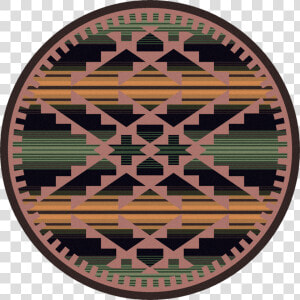 Saddle Blanket Periwinkle 8ft Round Rug   Rotary Table  HD Png Download