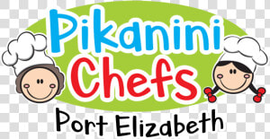 Pik New Logo Pe Bottom   Transparent Cartoons   Pikanini Chefs  HD Png Download