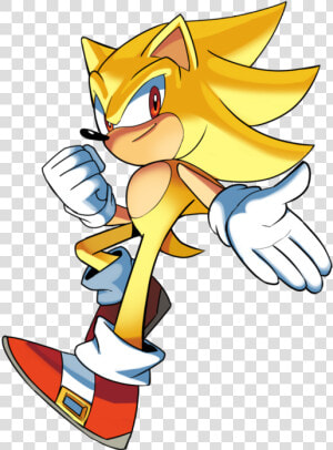 No Caption Provided   Super Sonic Sonic Archie  HD Png Download