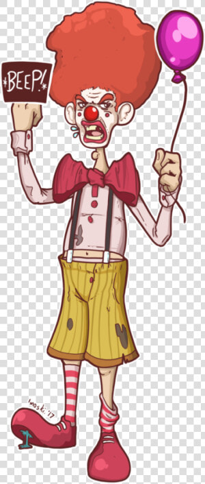 Transparent It Clown Png   Ransome The Clown  Png Download