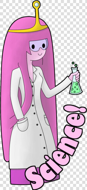 Science By Herbivoreross Princess Bubblegum   Princess Bubblegum Scientist Drawing  HD Png Download