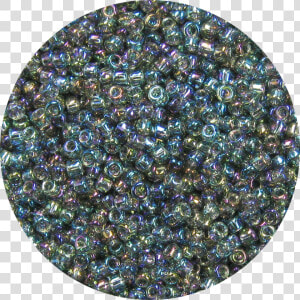 11 0 Transparent Iridescent Gray Japanese Seed Bead   Circle  HD Png Download