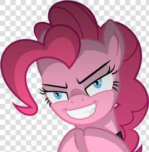 Pinkie Pie Rainbow Dash Applejack Face Pink Facial   Twilight Sparkle Evil Face  HD Png Download