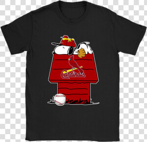 Louis Cardinals Snoopy And Woodstock Resting Together  HD Png Download