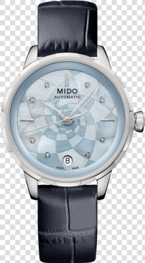 Mido   Rainflower M043   207   16   131   00   Front   Hamilton Automatic Gmt Watch  HD Png Download