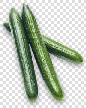 Long English Cucumbers   Pickled Cucumber  HD Png Download