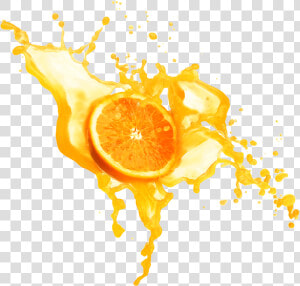 Orange Juice Splashing Png Image   Orange Juice Splash Png  Transparent Png