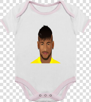 Body Bébé Contrasté Neymar Psg Par Aminparigo   Camisas Personalizadas 1 Año Bebe  HD Png Download