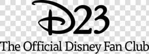 Disney D23 Logo Png  Transparent Png