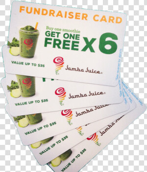 Jamba Juice Fundraiser Card For Sale  HD Png Download