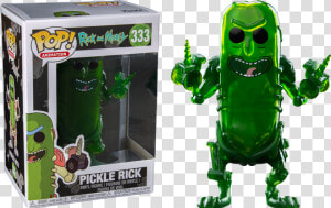 Funko Pop Pickle Rick   Pickle Rick Funko Pop  HD Png Download