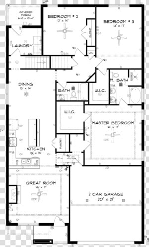 Barclay Main Floor By Stone Martin Builders   Floor Plan  HD Png Download