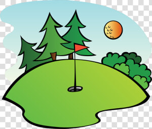 Free Golf Clipart And Animations   Golf Course Clipart  HD Png Download