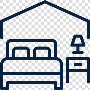 Hotel Room Icon Clipart   Png Download   Hotel Room Clipart Png  Transparent Png