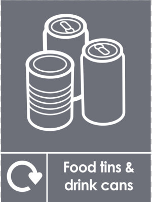 Food Tins  amp  Drink Cans Recycling Notice Title Food   Food Tins And Drink Cans  HD Png Download